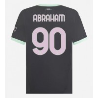 Fotbalové Dres AC Milan Tammy Abraham #90 Alternativní 2024-25 Krátký Rukáv